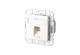 Metz Connect 1307371102-I E-DAT Cat.6 1 Port UPk pure white connection socket