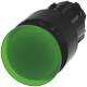 Siemens 3SU10011AA400AA0 Pilzdrucktaster beleuchtet 22 mm rund grün 30 mm