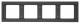 Berker 13837006 frame anthracite, matt finish