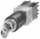 Siemens 3SB22024LB01 3SB2202-4LB01 key switch, Complete 16mm 0-