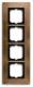 Busch Jaeger 2CKA001754A4261 BJ 1724-821 Rahmen 4-fach carat bronze