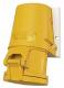 Mennekes 1345 32A3P 4H110V Wanddose TwinCONTACT IP44