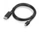 Lenovo DisplayPort Video Cable for Audio/Video Device, Monitor, TV - 2 m