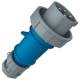 Mennekes 3811 16A 4P 9H 230V plug PowerTOP IP67 HW/VN
