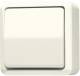 Jung 606A AP Wippwechselschalter, 606 A white