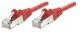 Intellinet 330688 Patchkabel RJ45 SF/UTP Cat5e 7,5 m Hebelschutz rot