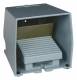 Schneider Electric XPEM529 Schneider single foot switch with cover metallic blue 2NC+2NO
