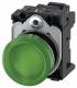 Siemens 3SU1152-6AA40-3AA0 Leuchtmelder 22mm rund grün Linse glatt AC/DC 24V