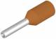 Weidmüller ferrule 0.5mm orange, H0, 5/10 OR SV