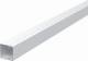 OBO Bettermann 6248497 LKM cable trunking 40040 RW, 40x40mm metal pure white