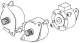 Zebra P1029257-006 KIT DRIVE MOTORS TTP21X0 (3)