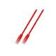 Patchkabel RJ45 UTP(U/UTP), 7,5 m rot, CAT5e