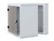 Triton 48,3 cm ( 19 inch ) wall housing, 12U, 2-part, T615, light gray, with knockout fan cutout