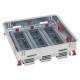 Legrand 088022 Gerätebox mit Teppichrand 24 Module horizontal