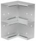 Hager BRS652104DVERZ inner corner base profile BRS 70x210 OT 2x80 galvanized