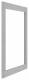 Hager FZ302N Ausgleichsrahmen 1495x795x51mm (HxBxT)