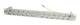 Patch Panel 24xTP,CAT6A, incl.Keystone Short mit Kabelklemme, 48,3 cm ( 19 Zoll ), 1HE(t 96mm) 45Grad Schrägauslass, Lichtgrau, Synergy 21,