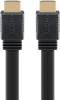 Goobay Standard High-Speed-HDMI™-Flachkabel mit Ethernet,