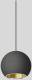 BEGA 51009.4K3 Pendelleuchte samtschwarz/messing 3000K