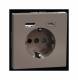 Merten MEG2367-6052 SCH-STDO+BRS+STK+USB A+C 3A MOM SDSG