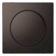 Merten MEG5250-6052 central plate with rotary knob mocha metallic