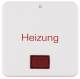 Berker 156919 BER Wippe mit Linse und rotem Aufdruc und ´0´ WGUP polarweiss glänzend 