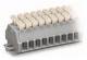 WAGO 261-159/341-000 2-wire terminal strip gray on both sides