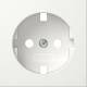 GIRA 492027 cover SCHUKO socket system 55 pure white with