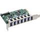 InLine® Schnittstellenkarte, 7x USB-A 3.2 Gen.1, PCIe, SATA Strom, VL805