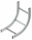 Niedax KRCS60.425F riser piece 90 ° ,, vertically, with gel.en C-rungs, 60x400mm