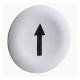 Schneider Electric ZBA334 button plate ZBA-334, flat round arrow icon