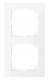 Merten MEG4020-3625 M-Pure-frame 2-gang, active white