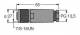 TURCK 6904715 B4151-0 / 13.5 7/8 round connector, socket, straight B4151-0 / 13.5