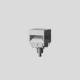 BEGA Gantenbrink 84690AK3 Pollerleuchtenkopf 3000K silber 160x160 mm