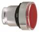 Schneider Electric ZB4BH043 illuminated pushbutton, flat red latching chrome