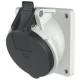 Mennekes 3157 32A 4P 7H 500V AD angled TwinCONTACT IP44