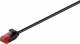 Goobay 93730 CAT 6 Slim Patch Cable, U/UTP, Black - Copper material