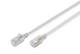 DIGITUS CAT 6A F-FTP Slim Patch cord Cu LSZH AWG 32/7 length 0.3m Grey