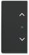 Busch Jaeger 2CKA006220A0505 BJ 6232-20-885 rocker 2f blind matt black Busch-free@home future linear