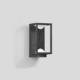 BEGA Gantenbrink 31081K3 wall light for indoor and outdoor use, graphite, 3000 K