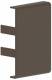 Ggk 4991 LFG LFG endplate / EST25X40BR, 25x40mm brown
