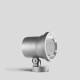 BEGA Gantenbrink 77709AK4 Scheinwerfer silber 4000K