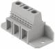 Weidmüller LXB 15.00/3/90 GR LP terminal, 3-pole gray Pitch 15mm 90 degree