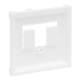 Legrand 765155 SEANO cover for TDO & TAE in the color finish Ultraweiß