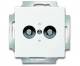 Busch Jaeger 2CKA002495A0086 BJ UP-Pot. Ausgl.stecker 2095UC-84, Daten-Komm.-Techn.davos/studioweiss