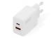 DIGITUS USB Charger 20W 1x USB-C 1x USB-A