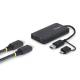 Startech.com 107B-USB-HDMI-2 USB 3.0 Dual Monitor Adapter 1x 4K30 1x 1080p Win macOS USB-C USB4 TB Dongle USB auf 2x HDMI Videoadapter 11cm Kabel