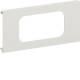Hager BR1202R189016 Blende 2-fach R18 PVC BR OT 120 weiß