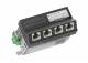 Microsens Micro-Switch 45x45 ruggedized, DIN rail 24V, vertical, 4xRJ45, 2xSFP, MS440217MXH-24G6