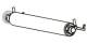Zebra P1027135-040 Platen STD TT Kit Direct thermal